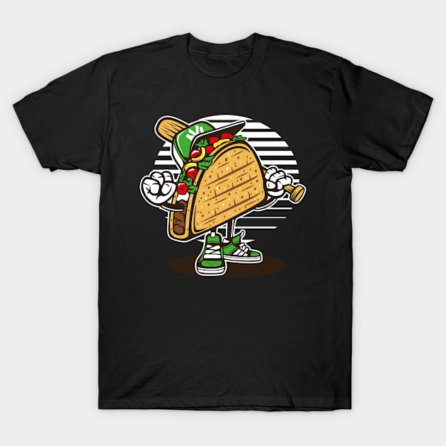 Taco T-Shirt by PaunLiviu